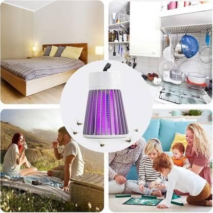 Bye-Bye Mosquitoes! Eco-Friendly LED Mosquito Killer Lamp – Silent, Safe & USB Rechargeable